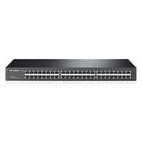 Коммутатор TP-Link TL-SG1048 [неуправляемый, 48×1 Гбит/с, в стойку 19", металл]