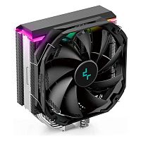 Кулер для процессора DeepCool AS500 [башенный, 5 тепл. трубкок, 1 x 140 мм, ARGB, TDP 220 Вт]