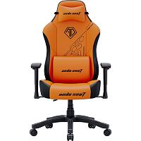 Кресло игровое AndaSeat Phantom 3 Tiger ORANGE оранжевый [экокожа, 2D подлокотники, 60 мм колеса, до 100 кг]