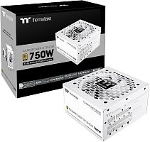 Блок питания Thermaltake Toughpower GT 750W белый
[750 Вт, 80+ Gold, APFC, 24 pin, 2 x 4+4 pin CPU, 6 SATA, 16 pin (12V-2x6), 4 x 6+2 pin PCI-E]