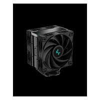 Кулер для процессора DeepCool AK400 ZERO DARK PLUS [башенный, 4 тепл. трубки, 2 x 120 мм, TDP 220 Вт]