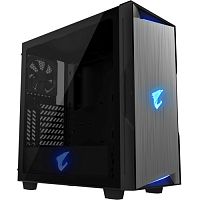 Корпус GIGABYTE AORUS AC300G черный [Mid-Tower, ATX, стекло, 2 вентилятора RGB]