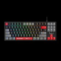 Клавиатура проводная A4Tech Bloody S310N Energy Red красный [механическая, клавиш - 87, USB, RGB-подсветка]