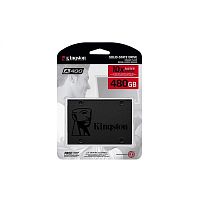 Твердотельный накопитель Kingston A400 [480 ГБ, 2.5", SATA III, 500/450 МБ/с]