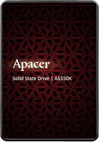 512 ГБ 2.5" SATA накопитель Apacer AS350X
[SATA, чтение - 560 Мбайт/сек, запись - 540 Мбайт/сек, 3D NAND 3 бит TLC, TBW - 320 ТБ]