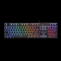 Клавиатура проводная A4Tech Bloody S520N Pudding Black черный [механическая, клавиш - 104, USB, подсветка Neon]