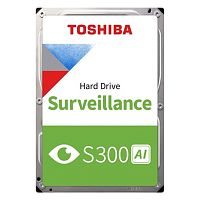 Жесткий диск Toshiba S300 AI HDEB038ZSA51F [20 ТБ, 3.5", SATA 6 Гбит/с, 7200 rpm]