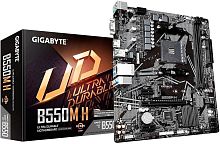 Материнская плата GIGABYTE B550M H
[AM4, AMD B550, 2xDDR4-3200 МГц, 1xPCI-Ex16, 1xM.2, Micro-ATX]