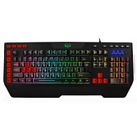 Клавиатура проводная SVEN KB-G9600 черный [мембранная, клавиш - 120, USB, с подсветкой]