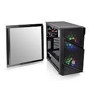 Корпус Thermaltake Commander C31 TG (CA-1N2-00M1WN-00) черный [Mid-Tower, ATX/mATX/Mini-ITX, стекло, 3 вентилятора RGB]