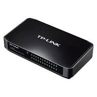 Коммутатор TP-Link TL-SF1024M [неуправляемый, 24×10/100 Мбит/с, настольный, пластик]