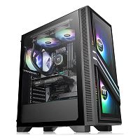 Корпус Thermaltake Versa T35 TG RGB черный [Mid-Tower, Micro-ATX, Mini-ITX, Standard-ATX, USB 2.0 Type-A, USB 3.2 Gen1 Type-A, RGB, 1 x 120 мм]