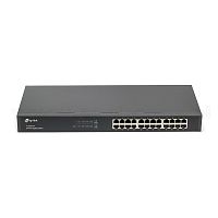 Коммутатор TP-Link TL-SG1024 [неуправляемый, 24×1 Гбит/с, в стойку 19", металл]