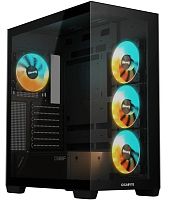 Корпус GIGABYTE C500P черный [Mid-Tower, ATX, стекло, 4 вентилятора ARGB]