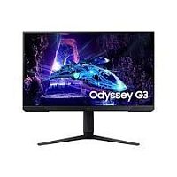 27" Монитор Samsung Odyssey G3 LS27DG302EIXCI черный [1920x1080@180 Гц, VA, 3000:1, 250 Кд/м², 178°/178°, HDMI, DisplayPort]