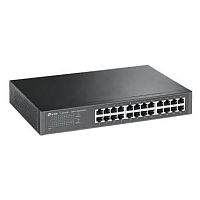 Коммутатор TP-Link TL-SG1024D [неуправляемый, 24×1 Гбит/с, настольный/в стойку 19"]