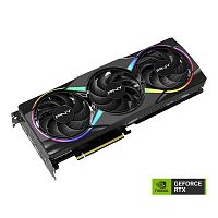 Видеокарта PNY GeForce RTX 5060 Ti 16GB ARGB Triple Fan OC [PCIe 5.0, GPU 2407 МГц, 16 ГБ GDDR7, 128 бит, 3 x DisplayPort, HDMI]