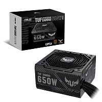 Блок питания ASUS TUF-GAMING-650B [650W, 80+ Bronze, APFC, 20 + 4 pin, 4+4 pin x2 CPU, 8 SATA, 6+2 pin x4 PCI-E]