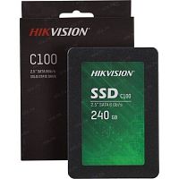 Твердотельный накопитель Hikvision C100 [240 ГБ, 2.5", SATA III, 530/400 МБ/с]