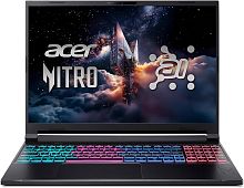ACER NITRO V16 AI ANV16-42-R96P, AMD Ryzen™ 7 260 (up to 5.1 GHz), 16GB DDR5, 512GB SSD NVMe, 16" WUXGA IPS 180Hz, RTX 5050 8GB, Type-C, HDMI, Thunderbolt 4.0, LAN, WF, BT, WIN11H, Rus/Eng