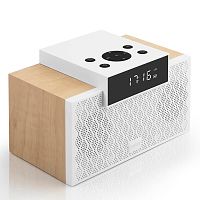 Портативная колонка Edifier MP260 с часами, белый [40 Вт, Bluetooth, AUX, 5000 мА*ч, время работы - до 7 ч]