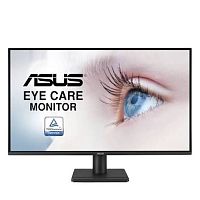 27" Монитор ASUS VA27AQ черный [2560x1440@75 Гц, IPS, 3000:1, 350 Кд/м², 178°/178°, HDMI, DisplayPort, VGA, динамики 2x2 Вт]