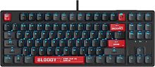 Клавиатура проводная A4Tech Bloody AT87 красный [механическая, клавиш - 87, USB, RGB-подсветка]