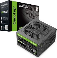 Блок питания Segotep AN650 650W [650 Вт, 80+, APFC, 20 + 4 pin, 4+4 pin x2 CPU, 8 SATA, 6+2 pin x2 PCI-E]