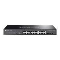 Коммутатор TP-Link SG5428X [управляемый L3 Lite, 24×1 Гбит/с, 4×SFP+ 10G, в стойку 19"]