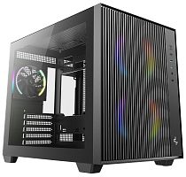 Корпус DEEPCOOL CG330 MESH 3F черный
[Mini-Tower, Micro-ATX, Mini-ITX, USB 2.0 Type-A, USB 3.2 Gen 1 Type-A, USB 3.2 Gen 1 Type-C, ARGB вентиляторы, 1 x 120 мм, 2 x 140 мм]