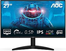 27" Монитор AOC 27B36X черный
[2560x1440@144 Гц, IPS, LED, 0.5 мс, 1500:1, 300 Кд/м², 178°/178°, DisplayPort 1.4, HDMI 1.4, Adaptive-Sync]