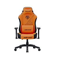 Кресло игровое AndaSeat Phantom 3 Tiger оранжевый [экокожа (PVC), до 100 кг, 2D подлокотники, качание]