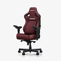 Кресло игровое AndaSeat Kaiser 4 L бордовый [экокожа (PVC), до 120 кг, 5D подлокотники, качание]