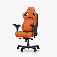 Кресло игровое AndaSeat Kaiser 4 XL оранжевый [экокожа (PVC), до 180 кг, 5D подлокотники, качание]