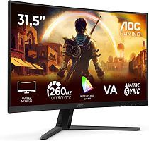 32" Монитор AOC C32G2ZE черный
[1920x1080@260 Гц, VA, LED, 4000:1, 300 Кд/м², 178°/178°, DisplayPort 1.2, HDMI 2.0 x2: 1500R, AMD FreeSync]