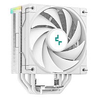 Кулер для процессора DeepCool AK400 DIGITAL WH [башенный, 4 тепл. трубки, 1 x 120 мм, ARGB + цифровой дисплей]
