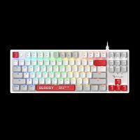 Клавиатура проводная A4Tech Bloody S310N Energy White белый [механическая, клавиш - 87, USB, RGB-подсветка]
