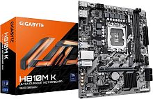 Материнская плата GIGABYTE H810M K
[LGA 1851, Intel H810, 2xDDR5-6400 МГц, 1xPCI-Ex16, 1xM.2, Micro-ATX]