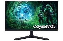 27" Монитор Samsung Odyssey G5 LS27FG532EIXCI черный [2560x1440@200 Гц, IPS, 3000:1, 300 Кд/м², 178°/178°, HDMI x2, DisplayPort]