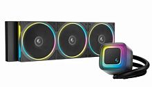 Система жидкостного охлаждения DeepCool LE360 PRO чёрный [360 мм, 3 x 120 мм, ARGB, TDP 300 Вт]