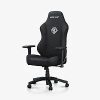 Кресло игровое AndaSeat Phantom 3 BLACK черный [ткань, 2D подлокотники, 60 мм колеса, до 100 кг]