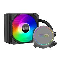 Система жидкостного охлаждения PCCooler GI-CL120 PRO чёрный [120 мм, 1 x 120 мм, RGB, TDP 150 Вт]