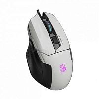 Мышь проводная A4Tech Bloody W70 Max Panda White [10000 dpi, RGB-подсветка, USB Type-A]
