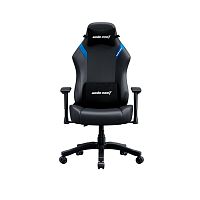 Кресло игровое AndaSeat Luna черно-синий [экокожа, до 100 кг, подголовник, подлокотники - 1D]