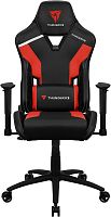 Кресло игровое ThunderX3 TC5 красный [экокожа, до 150 кг, подголовник, подлокотники - 3D]