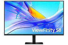 37" Монитор Samsung ViewFinity S8 LS37D802UAIXCI черный [3840x2160@60 Гц, VA, 3000:1, 350 Кд/м², HDMI, DisplayPort, USB Type-C]