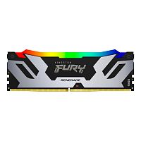 Оперативная память Kingston FURY Renegade RGB Silver [KF572C38RSA-24] 24 ГБ [DDR5, 24 ГБx1 шт, 7200 МГц, 38-44-44]