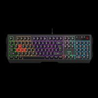 Клавиатура проводная A4Tech Bloody B135N черный [мембранная, клавиш - 104, USB, подсветка Neon]