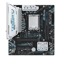 Матплата MAXSUN MS-eSport B860M GANK WIFI, LGA1851, Intel B860, 2xDDR5, 1xPCI-E 5.0x16, 1xPCI-E 1.0x1, Sound8Ch, GLAN, 2SATA+2M.2, RAID, mATX, 5USB3.2+3USB2.0, HDMI, DP, WiFi