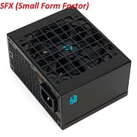 Блок питания DEEPCOOL GS PS1000P SFX [1000W, Cybenetics Platinum, APFC, ATX 3.1, Full Modular, 20 + 4 pin, 4+4 pin x2 CPU, 6 SATA, 16 pin (12V-2x6), 6+2 pin x3 PCI-E]